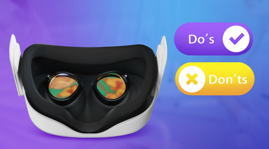 VR Prescription Lenses For VR Headsets - Do's & Don'ts
