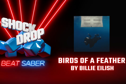 Beat Saber Billie Eilish Drop Enhanced on Quest 3 with VR Lenses