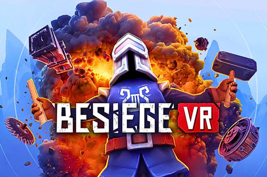 Besiege VR Build and Destroy with Adjustable Quest 3 VR Lenses