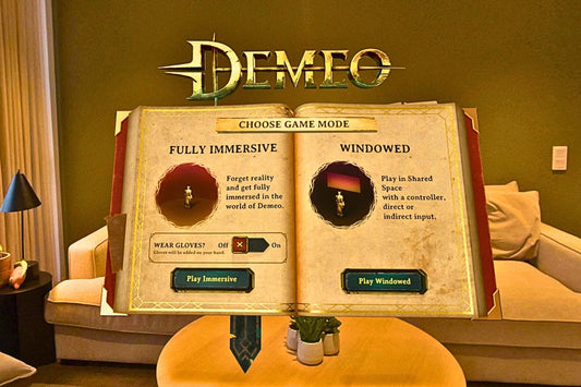 Demeo Brings Foveated Rendering and VR Lenses to Apple Vision Pro