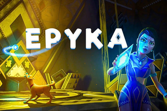 Epyka: VR Puzzle Adventure Enhanced with Adjustable Lenses
