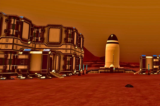 Explore Surviving Mars: Pioneer with Adjustable Quest 3 VR Lenses