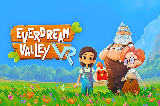 Farm in Everdream Valley VR Using Adjustable VR Lenses on Quest 3