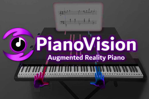 Learn Piano with PianoVision 2.0 and Adjustable VR Lenses