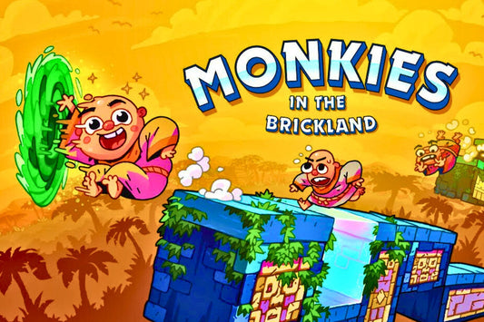 Monkies in the Brickland with Adjustable VR Lenses on Meta Quest 3