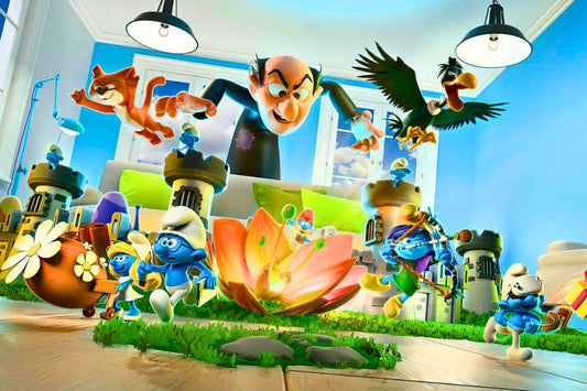 Play Smurfs Flower Defense with Meta Quest 3 VR Lenses