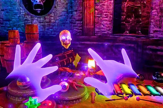 Waltz of the Wizard VR: Magic on Vision Pro with VR Lenses