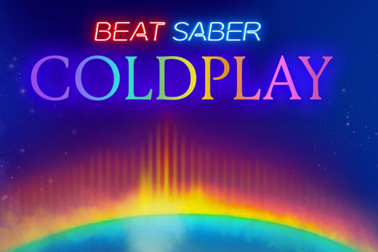 Beat Saber Coldplay Music Pack With Adjustable Quest 3 VR Lenses