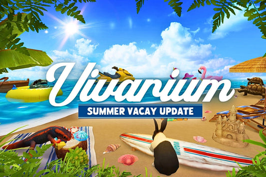 Build a VR Beach in Vivarium on Quest 3 with Adjustable VR Lenses