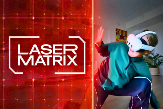 Laser Matrix VR: Mixed Reality Puzzle on Quest 3 with VR Lenses