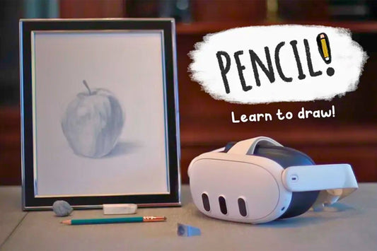 Learn to Draw in Pencil! VR on Quest with Adjustable VR Lenses