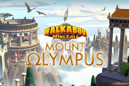Mount Olympus Mini Golf Walkabout VR Play with Adjustable VR Lenses