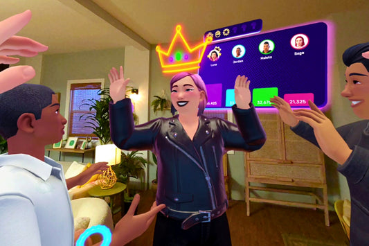 Party Versus Fun on Meta Quest 3 with Adjustable VR Lenses