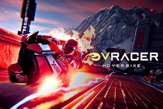 Race Smarter in V-Racer Hoverbike VR with Adjustable VR Lenses