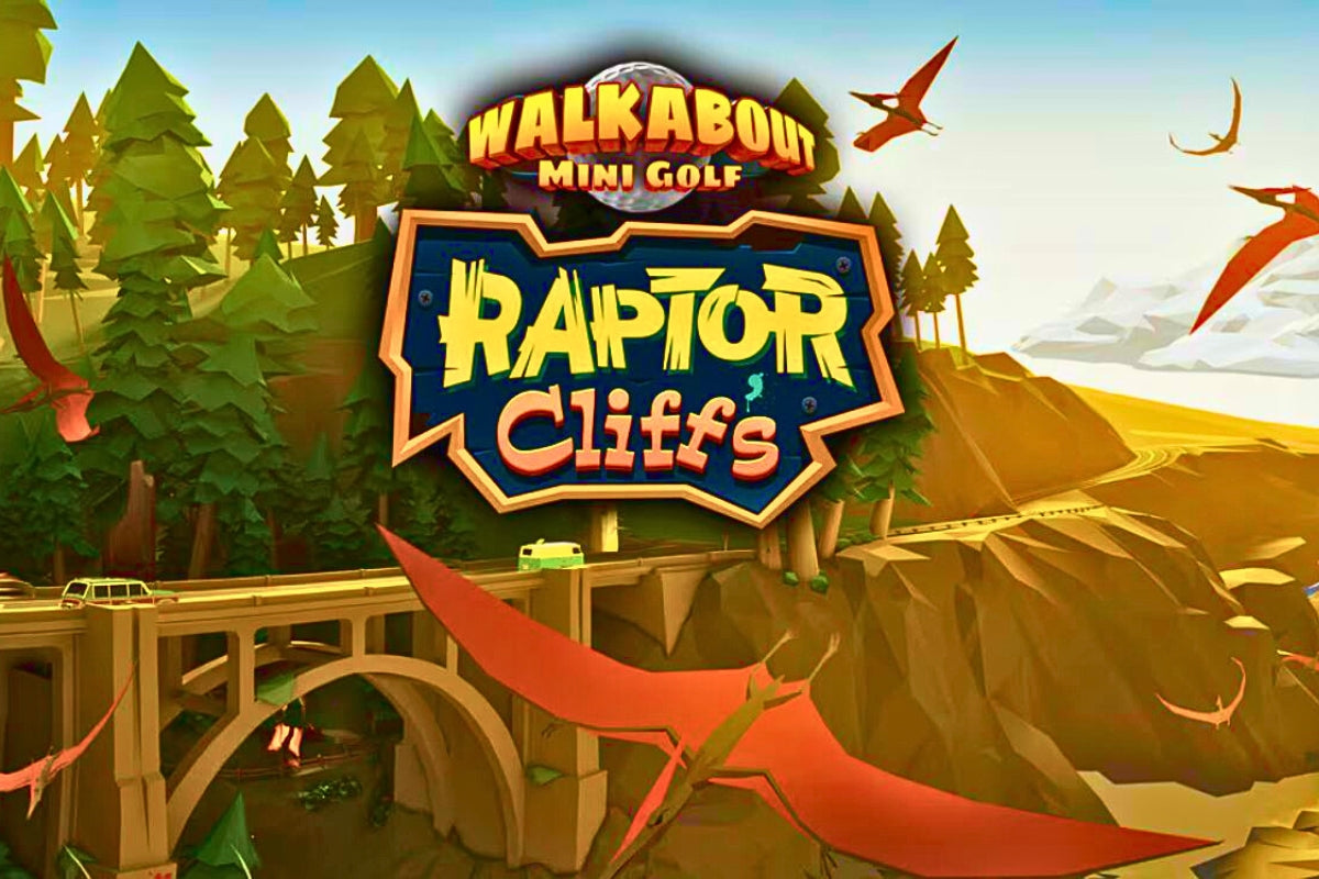 Raptor Cliff’s VR Course: Played with Meta Quest 3 VR Lenses – VOY Glasses